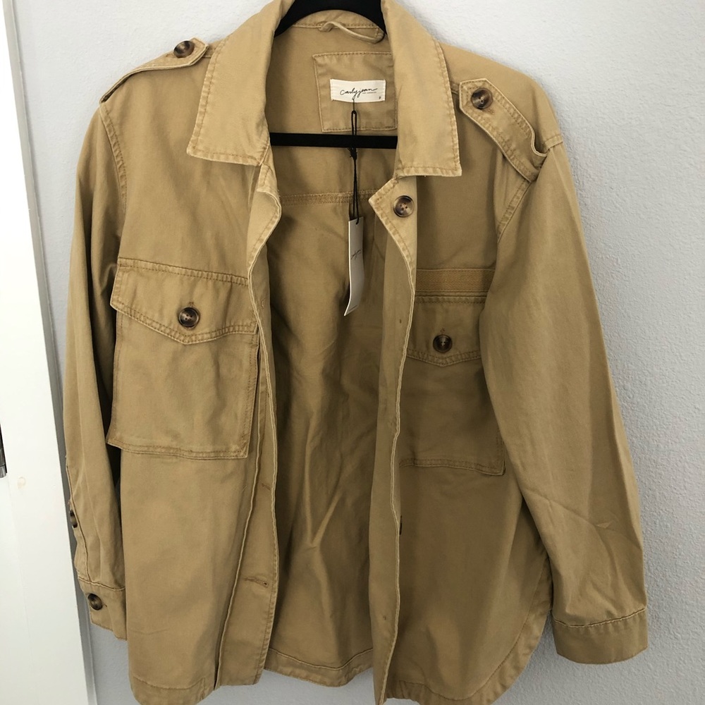 Carly Jean Los Angeles Utility Jacket